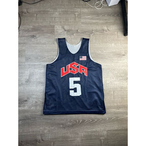 Kevin Durant Team USA Reversible Basketball Jersey, XL